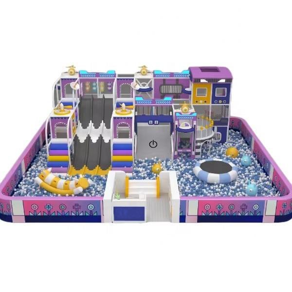 Small and large mischievous children's playground indoor topic kindergarten parent-child early education amusement equipment