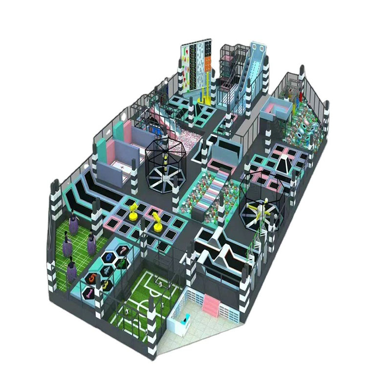 One-stop Professional Commercial Custom Indoor Trampoline Park Equipment For Kids