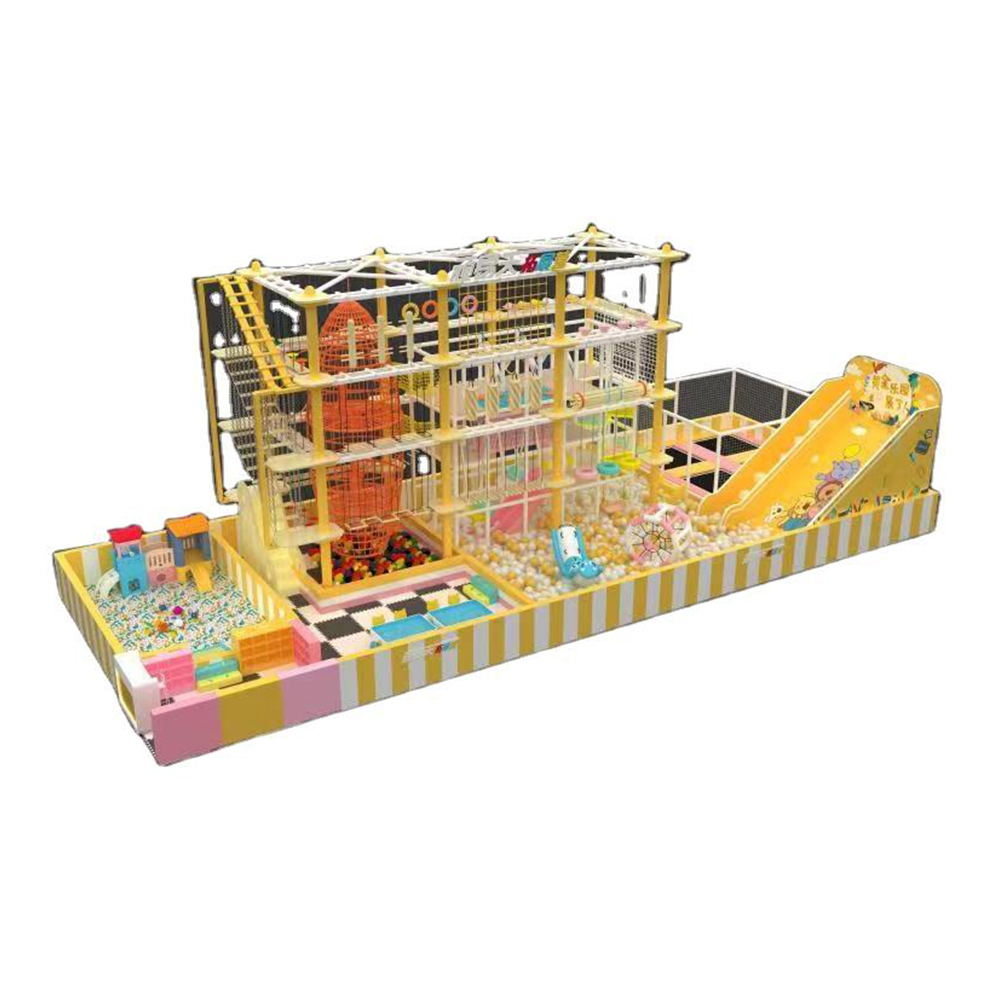 Kids Playground Expansion Adventure Equipment Park Outdoor Slide Climbing