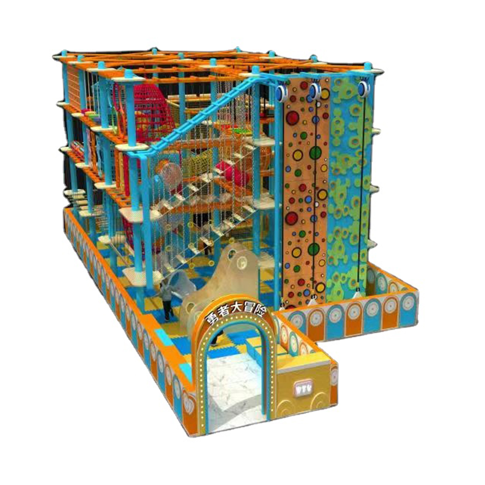 Kids Playground Expansion Adventure Equipment Park Outdoor Slide Climbing