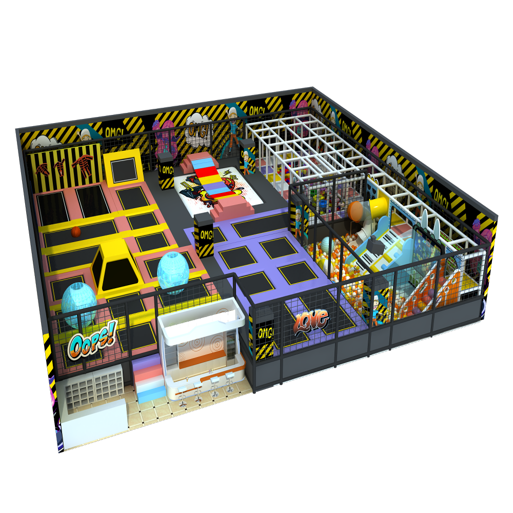 Commercial indoor playground equipment price jump park playgrounds for children indoor trampoline parks