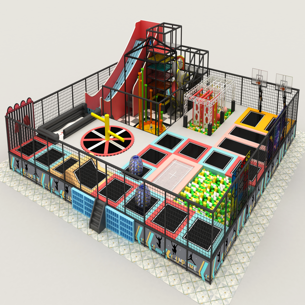 Commercial indoor playground equipment price jump park playgrounds for children indoor trampoline parks